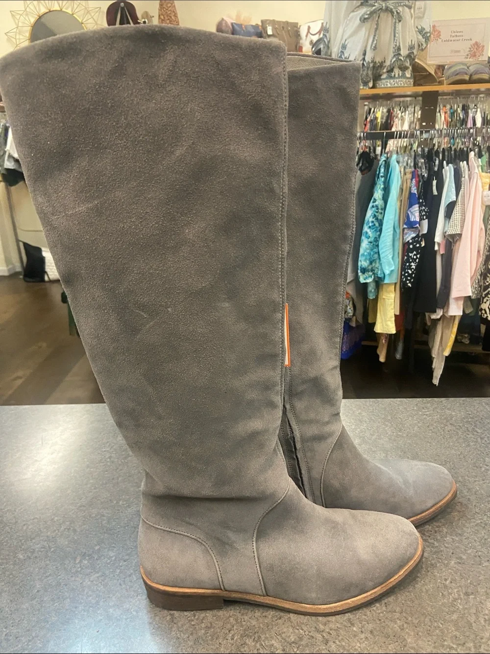 UGG Tall Gray Suede Winter Boots
